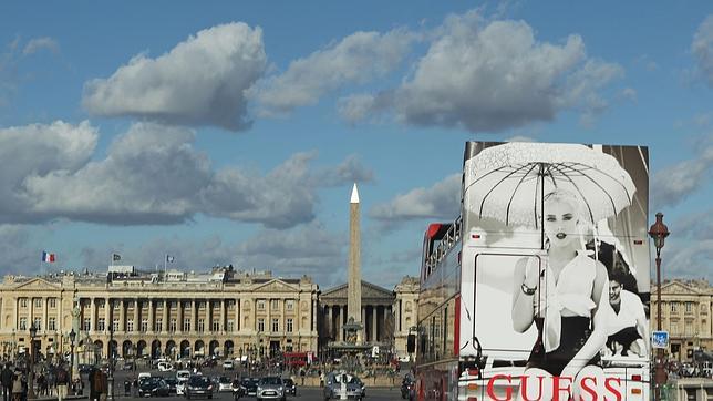 París, decorado publicitario