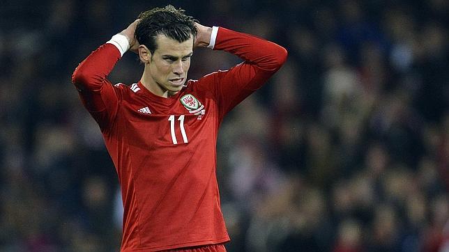 Gareth Bale, con Gales la pasada semana
