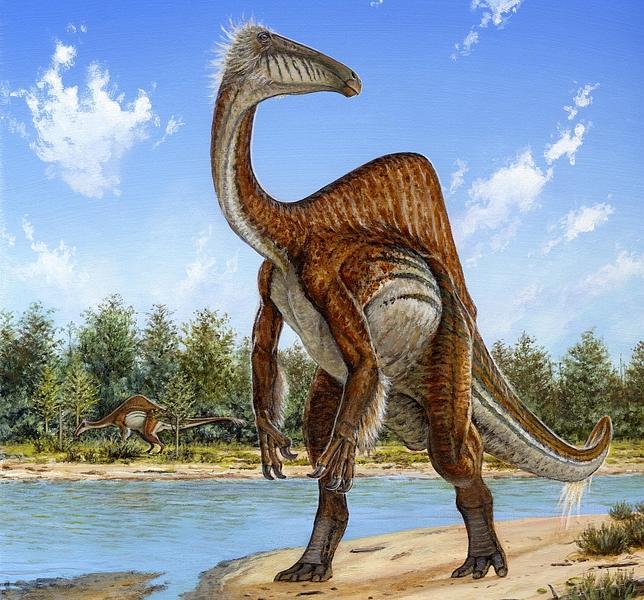 El Deinocheirus mirificus tenía una extraña combinación de rasgos