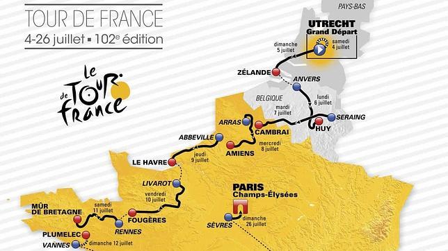 El Tour de Francia 2015, hecho a medida de los escaladores