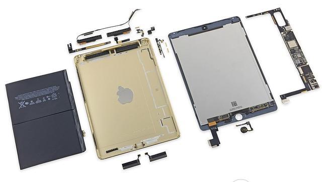 Así son las «tripas» del nuevo iPad Air 2