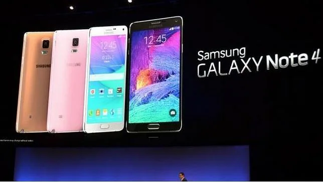 Samsung vende 4.5 millones de su «phablet» Note 4 en su primer mes