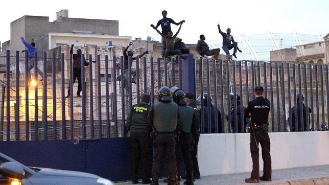 Imagen tomada en Melilla el pasado mes de marzo