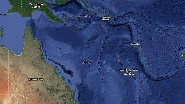 Hallan un pedazo de Australia bajo la isla Vanuatu