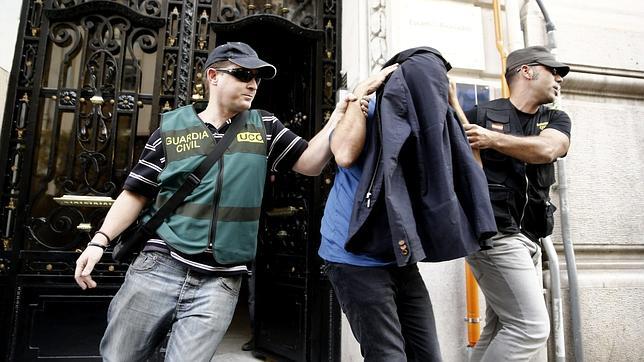 Uno de los detenidos en Valencia