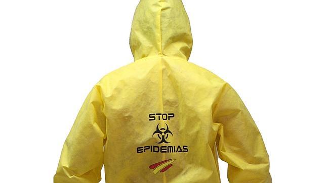 Modelo de científico contra el ébola de una tienda de Ibi