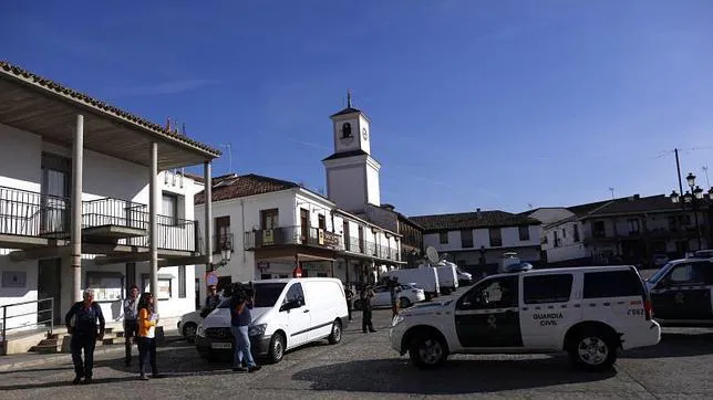 El ayuntamiento de Valdemoro durante los registros de la Guardia Civil