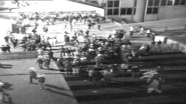 Captura del vídeo de la noche de la tragedia