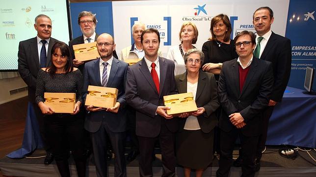 Foto de los premiados