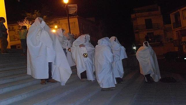 Procesión de las Marimantas en Íllora, el pasado año