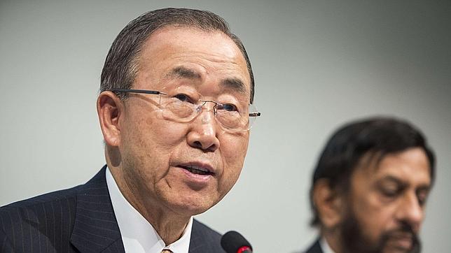 Ban Ki-moon llama a una acción «inmediata» y «decisiva» contra el cambio climático