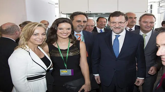 Imagen de la última foto de Rajoy y Castedo, tomada el 17 de junio de 2013 en Alicante