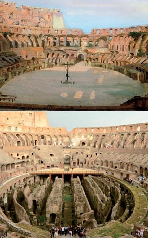 Un proyecto plantea reconstruir la arena de los gladiadores en el Coliseo