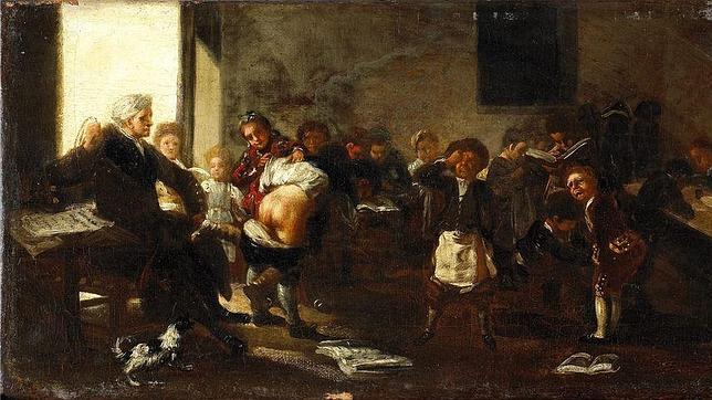Escena de «La letra con sangre entra», uno de los Goyas cuya compra investiga la Justicia
