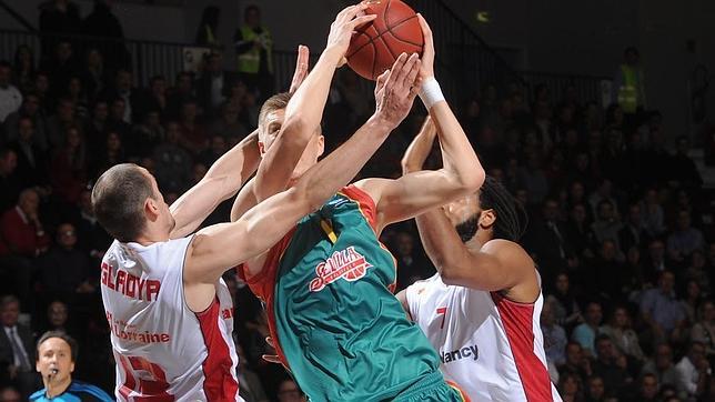 El mal primer cuarto del Baloncesto Sevilla pesó demasiado en Nancy (68-59)