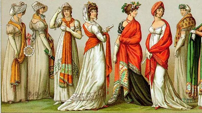 La moda, a principios del XIX, incorporó esa prenda