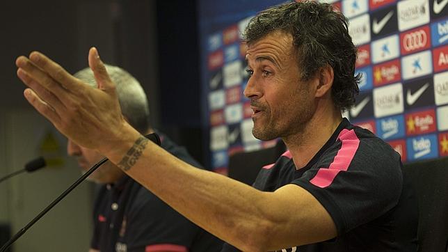 Luis Enrique: «¿Piqué? No me habléis más de este tema»