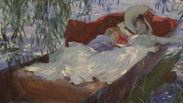 Una de las pinturas que se exhibirán en la muestra sobre impresionismo en el Museo Thyssen