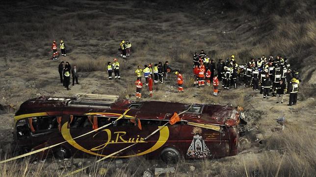 El autocar de Murcia tuvo un accidente con 15 heridos en 2010 por un fallo en los frenos