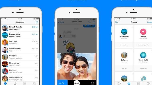 Facebook Messenger le pisa los talones a WhatsApp al llegar a 500 millones de usuarios