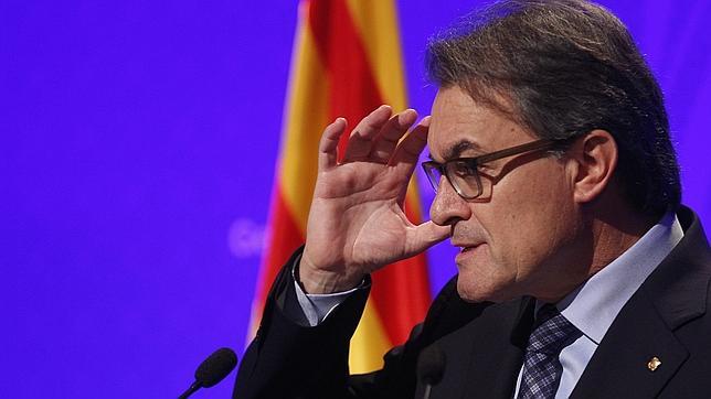 El presidente catalán, Artur Mas