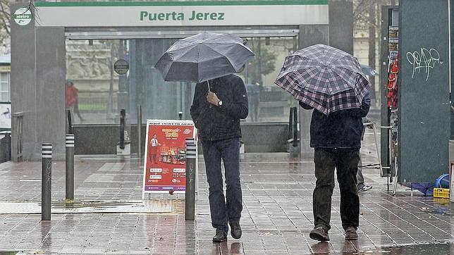 Sevilla, en alerta amarilla por fuertes lluvias este viernes