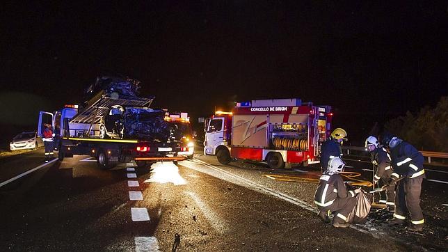 Tres días de luto oficial en Noia por los cuatro fallecidos en el accidente