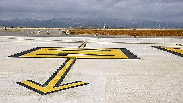 Imagen de una de las pistas auxiliares del aeropuerto de Castellón