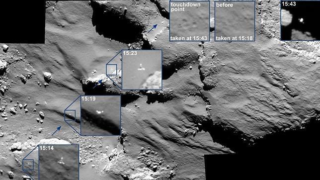 Philae encuentra moléculas orgánicas en el cometa