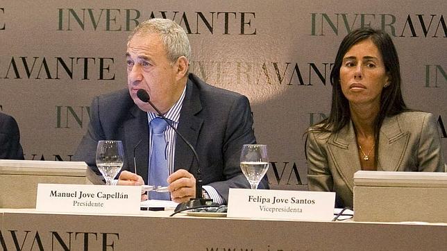Manuel Jove junto a Felipa Jove, presidente y vicepresidenta de Inveravante
