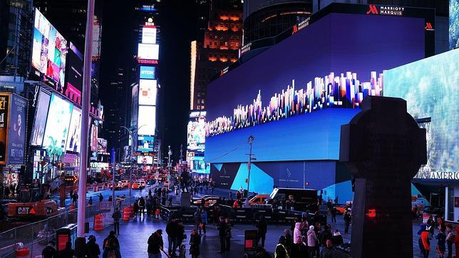 Así es la nueva y enorme pantalla publicitaria digital de Times Square