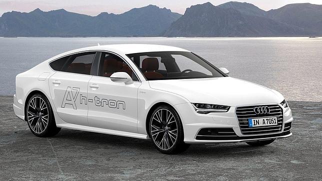 A7 Sportback h-tron quattro, también con pila de combustible