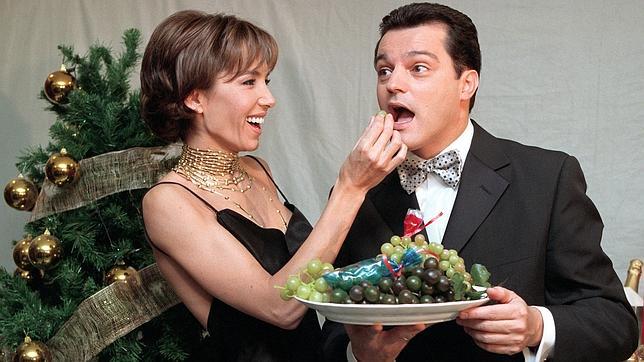 Ramón García presentó ya las campanadas en TVE en el año 2000 junto a Paloma Lago