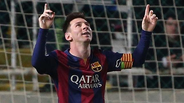 Leo Messi, tras marcar al Apoel