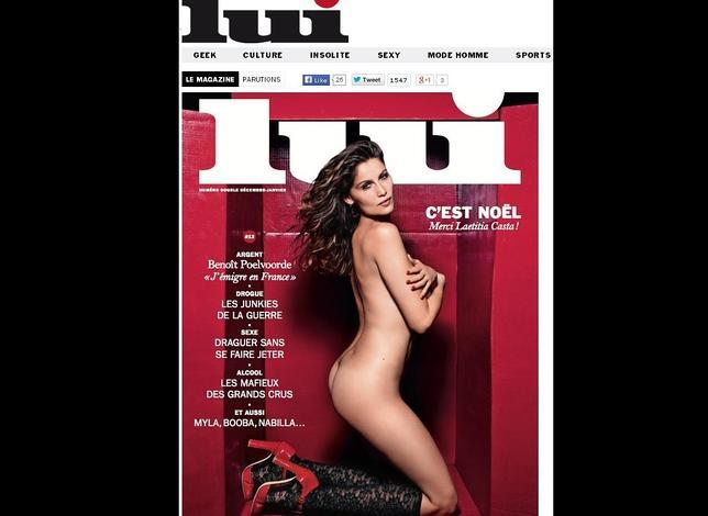 Laetitia Casta se desnuda para la revista «Lui»