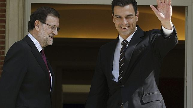 Rajoy recibió a Sánchez en La Moncloa a finales de julio