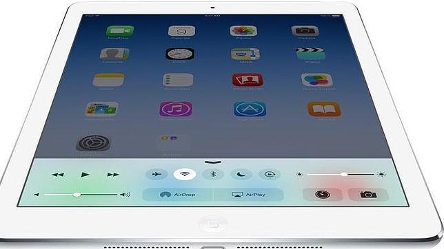 Detalle del iPad Air 2, la actual tableta de Apple