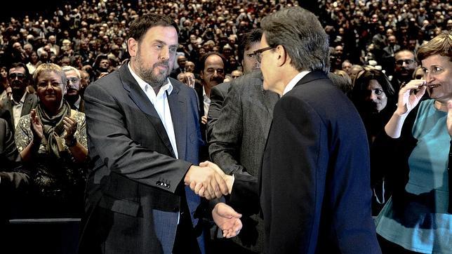 Artur Mas acudirá este martes a la conferencia de Oriol Junqueras