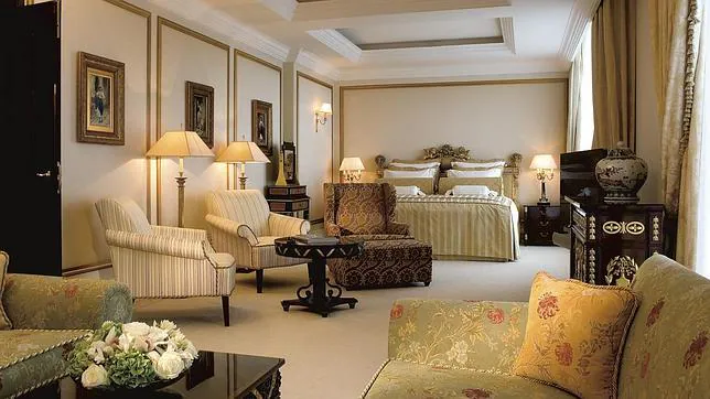 Suite del hotel Ritz de Moscú