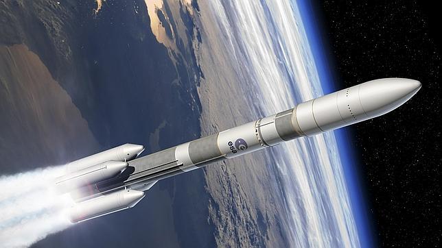 Ilustración del Ariane 6