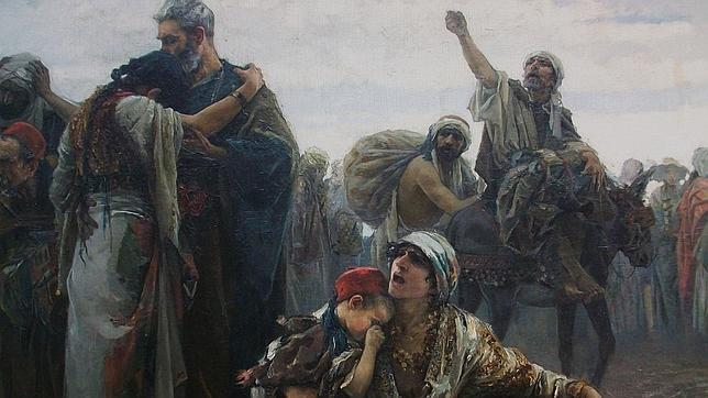 «La expulsión de los moriscos (1894)», de Gabriel Puig Roda.
