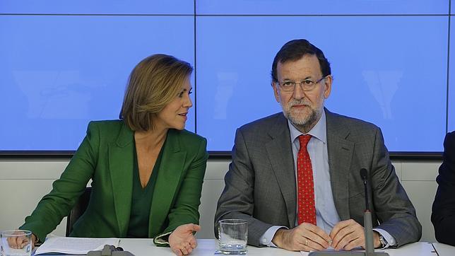 Rajoy apuesta por una mayor presencia del Gobierno y del PP en Cataluña