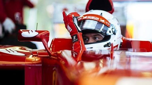 El primer contacto Vettel-Ferrari, un cuento de hadas