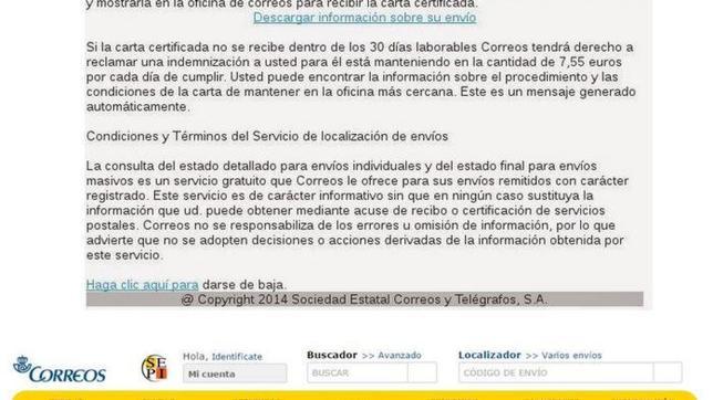 Descubren un troyano que «secuestra» el PC a través de un email de Correos falso