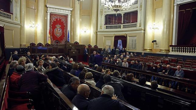 El Senado, durante la jornada de Puertas Abiertas