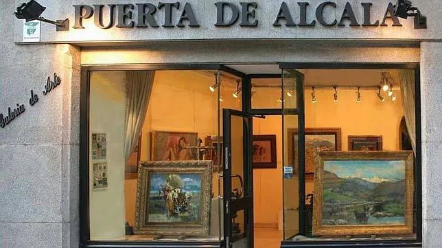 La entrada a la galería de arte Puerta de Alcalá
