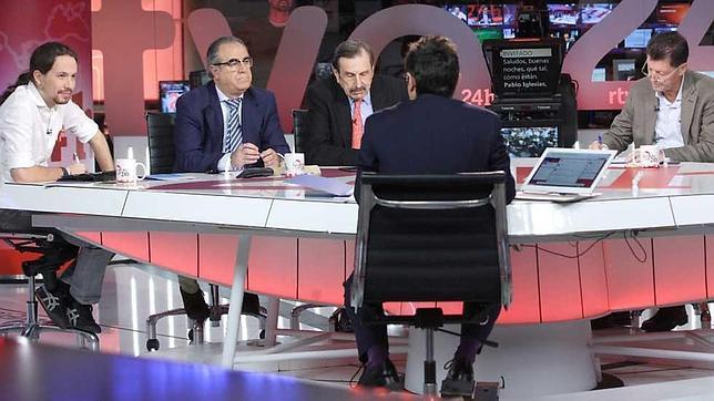 Pablo Iglesias concede su primera entrevista en TVE