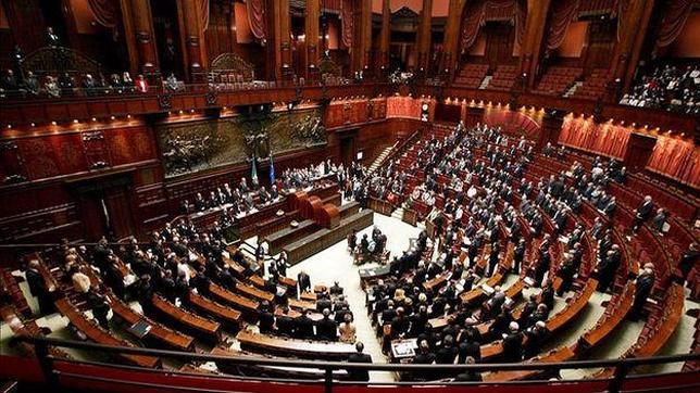 Imagen general de una sesión del senado italiano