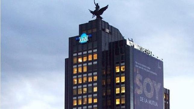 El edificio de la Mutua Madrileña, en el Paseo de la Castellana, 33