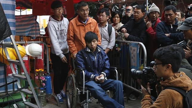 El adolescente precoz de la revuelta de Hong Kong